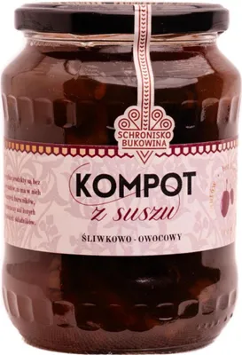 Produktbild von Kompott aus getrockneten Früchten 700ml - Schronisko Bukowina