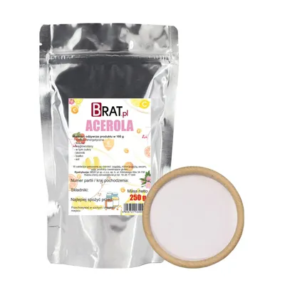 Obrázek produktu pro Acerola v prášku 250g Brat.pl