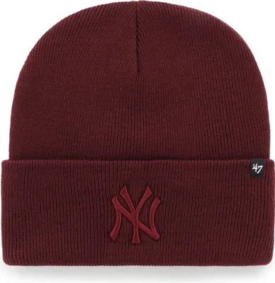 Zdjęcie produktu dla 47 Czapka zimowa Brand Beanie - HAYMAKER NY Yankees bordowa
