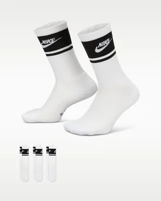 Zdjęcie produktu dla Nike U Nk Ed Elvd Crw 3P Fta St-144 Biały/Czarny M