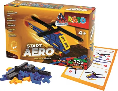 Produktbild von Baczek ROTO AERO 0039, Bausatz, 125 Stück(e), 184 g
