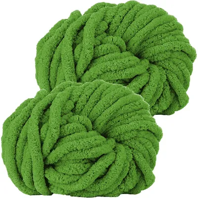 Obrázok produktu pre Vlákno, 2 kusy, 500 g, olivovo zelená farba, vhodné na pletenie a háčkovanie, najmä na odevy