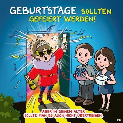 Produktbild von DEPESCHE Klappkarte Archie's Hit Mix Motiv 26