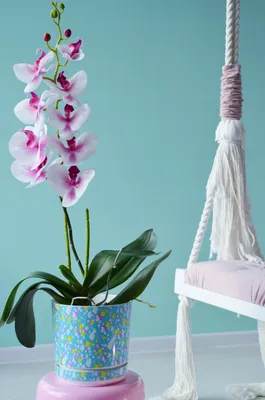 Produktbild von Kerd Kinder-Blumentopf Blaue Herzen 12 cm Kunststoffe