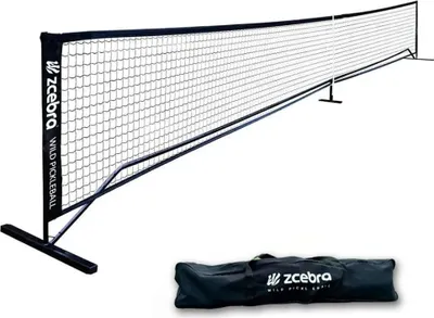 Produktbild von Zcebra Pickleball Pickleballnetz Silber Silber One Size