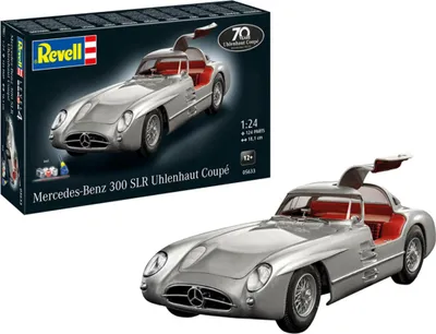 Immagine prodotto di Revell Geschenkset Mercedes-Benz 300 SLR 70th Anniversary 1:24