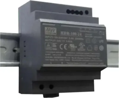 Image de Alimentation à découpage MEAN WELL pour rail DIN 91,92 W 24 V/3,83 A, 1 pièce.