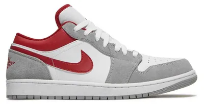 Produktbild von Air Jordan 1 Low SE Light Smoke Grey Gym Red - EU: 40