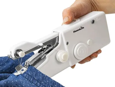 Zdjęcie produktu dla Maszyna do szycia, ręczna, lekka, Fast Stitch, przenośna, na baterie, mini maszyna podróżna