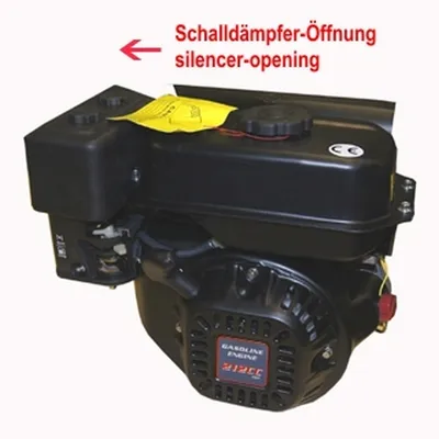 Produktbild von ATIKA Ersatzteil | Benzinmotor Loncin LC170F 4,5 kW - 212 ccm für Gartenhäcksler GHB 760