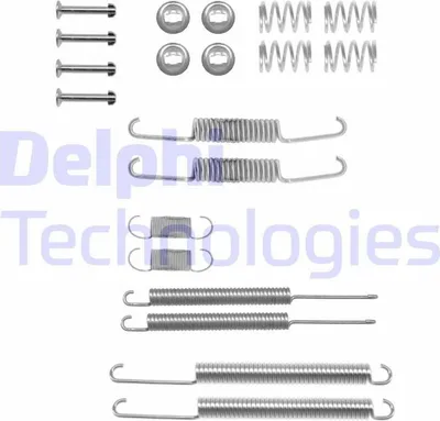 Produktbild von DELPHI Zubehörsatz Bremsbacken LY1098 Hinten für VW GOLF II (19E, 1G1)