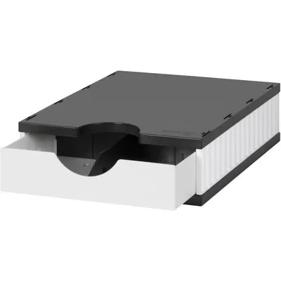 Produktbild von styro Sortierstation styrodoc uno SET 1 Fach weiß/schwarz
