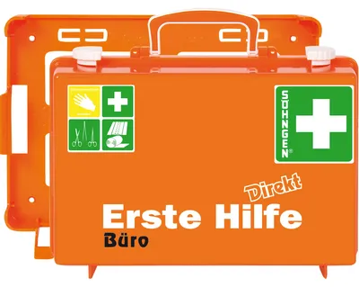 Image de SÖHNGEN 0370045 SÖHNGEN Trousse de secours DIRECT Bureau DIN 13157 orange