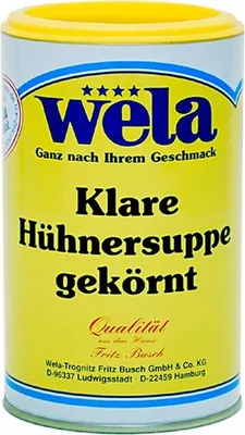 Produktbild von WELA - Klare Hühnersuppe gekörnt 1/2