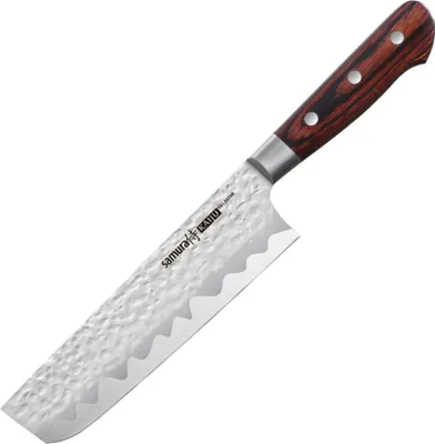 Obrázok produktu pre Samura Premium Japonský oceľový držiak na nože - elegantný čierny štvorcový dizajn, 10x10x22,5 cm na optimálnu organizáciu kuchynských nožov