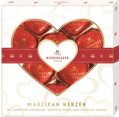 Produktbild von Niederegger Marzipan Herzen 125g