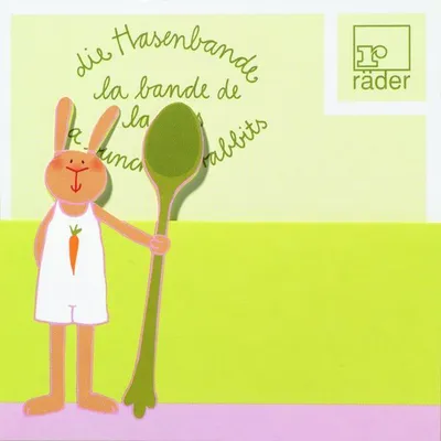 Produktbild von Hasenbande Tischkarte Rudi Rübe 10 x 6er Set (60 Stück)