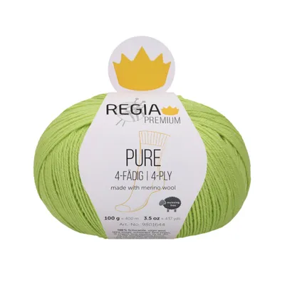 Obrázok produktu pre Regia Premium Pure 00073 Lime Pletacia priadza