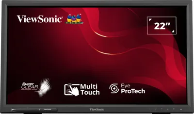 Produktbild von Viewsonic 54,6cm TD2223   Touch  16:9 HDMI/VGA/DVI       FHD
