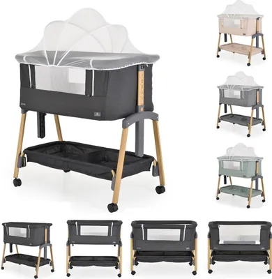 Produktbild von Cangaroo Adoro Schwarz Wiege Bett