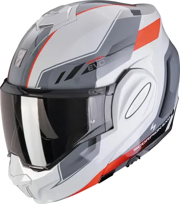Immagine prodotto di Casco modulare Scorpion Exo-Tech Evo Socius, grigio/rosso, XL (60/61)