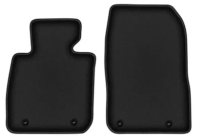 Immagine prodotto di Tappetini anteriori in moquette per Mazda CX-3 2015- (crossover) – 2 pezzi, neri, su misura – Wielganizator DURBAN