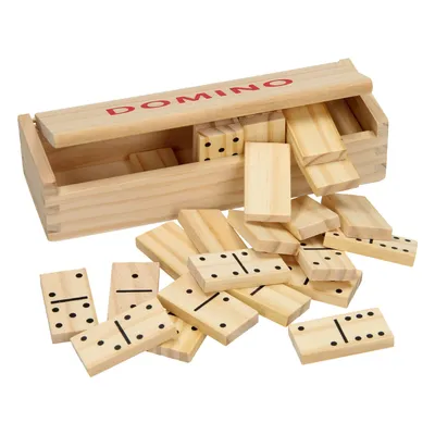 Image de Domino en bois naturel