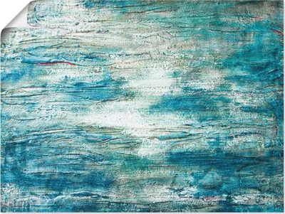 Produktbild von ARTland Poster abstrakte Malerei Aquarell Größe: 60x45 cm