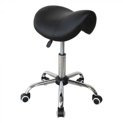 Produktbild von Sattelhocker ergonomisch - Arbeitshocker - Friseurhocker - Hocker - höhenverstellbar