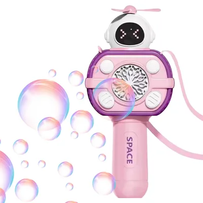 Produktbild von WOOPIE Astronauten-Seifenblasenmaschine, rosa