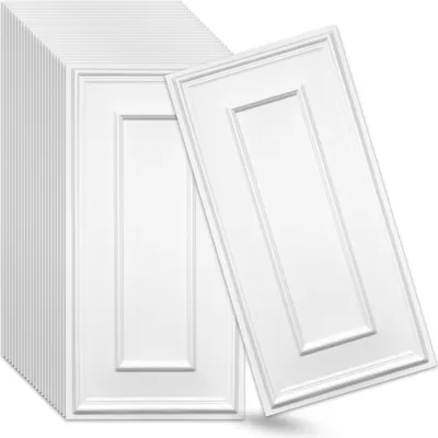 Produktbild von Verdico | 3D Wandpaneele Polystyrol - Weiß - 100x50cm - 24 Stück - Leichte Montage - 12 m2