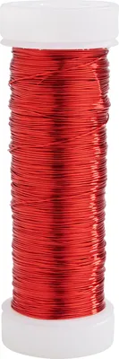 Produktbild von Kupferlackdraht, Ø 0,30mm, 50m, 30g Spule Rot