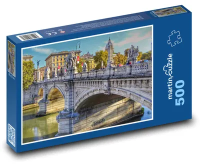 Obrázek produktu pro martinpuzzle - Puzzle 500 - Most andělů v Římě