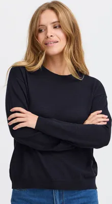 Produktbild von Pulz Jeans PZSADIE Damen Strickpullover Feinstrick Pullover oversize