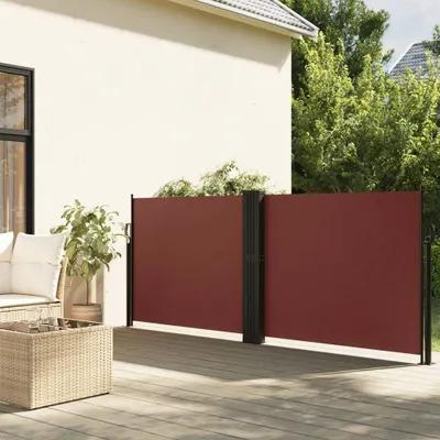 Produktbild von Maison Exclusive - Seitenmarkise Ausziehbar Braun 140x1200 cm
