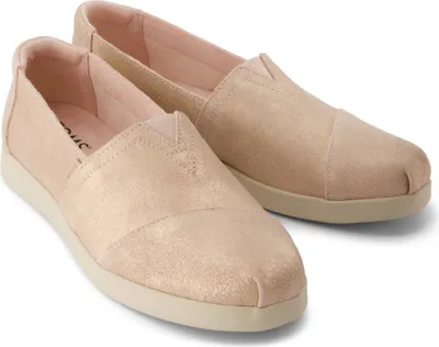 Produktbild von TOMS Damenschuhe - ALPARGATA PLUS 10021918 - pale rose metallic, Größe:38 EU