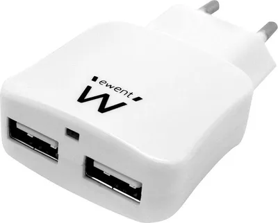Produktbild von ewent by Eminent EW1210 EW1210 USB-Ladegerät Netzsteckdose Max. Ausgangsstrom 2100 mA 2 x USB
