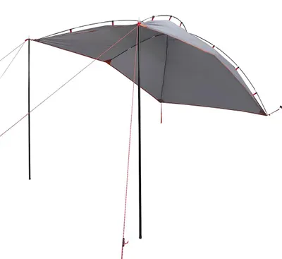Immagine prodotto di vidaXL Tenda per auto grigio e arancione impermeabile