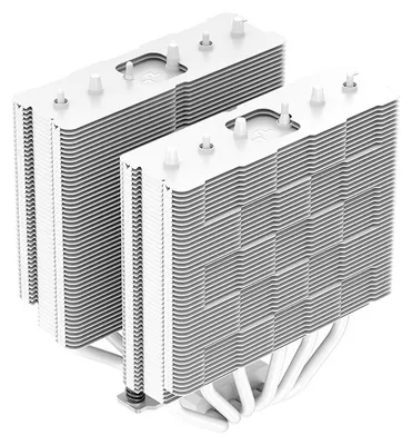 Produktbild von DeepCool AG620 WH ARGB, Luftkühlung, 12 cm, 300 RPM, 1850 RPM, Weiß