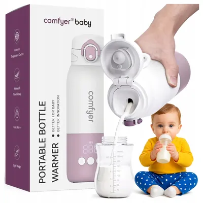 Produktbild von Comfyer Baby Tragbarer Milch- und Flaschenwärmer Kabellos USB BW01 80 W