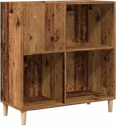 Zdjęcie produktu dla vidaXL Szafka panelowa o wyglądzie odzyskanego drewna 84,5x38x89 cm materiał drewnopochodny