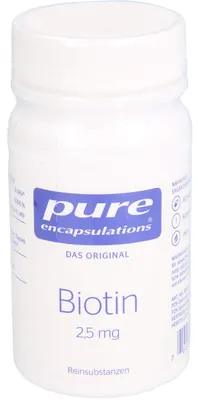 Produktbild von Pure Encapsulations Biotin 2,5mg, 60 St. Kapseln