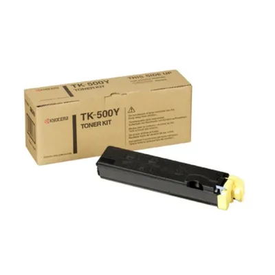 Produktbild von KYOCERA TK-500Y, 8000 Seiten, Gelb