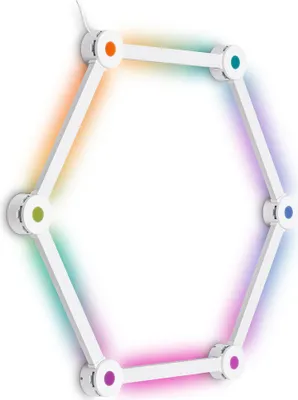Obrázek produktu pro LED nástěnné světlo změna barvy dekorativní nástěnné svítidlo stmívatelné RGB dálkové ovládání hudba