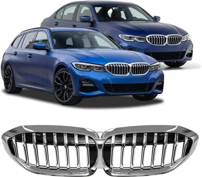 Produktbild von Kühlergrill 51137449432, passend für BMW 3er G20/G21 2018–2022 vor dem Facelift