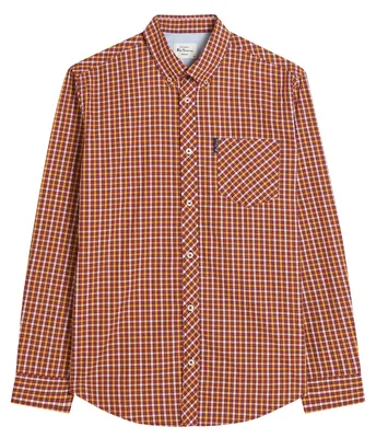Produktbild von Ben Sherman - "Signature" Hemd für Herren, Langärmlig BK112 (S) (Rot)