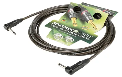 Produktbild von Instrumentenkabel SC-Spirit XXL, 1 x 0.75 mm² | Klinke / Klinke 90°, NEUTRIK® | 6,00m