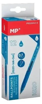 Obrázek produktu pro Gelové pero azurové, sada 12 kusů