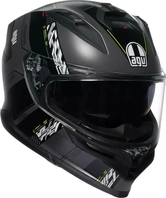 Zdjęcie produktu dla Kask AGV K7 Kyber, czarny mat/żółty, XS (53/54)