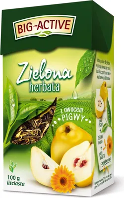 Obrázok produktu pre Herbata Big-Active Ziołowa z pigwą 100 g